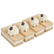 Luxe koffie tompouce